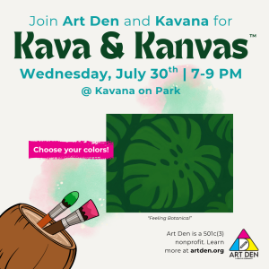 Painting Ticket — Kava & Kanvas @ Kavana on Park